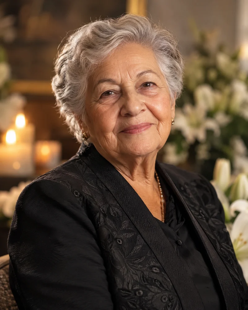 Retrato de María Elena González Ramírez